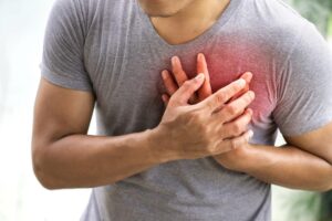 Chest pain is a symptom of Heart Disesease.