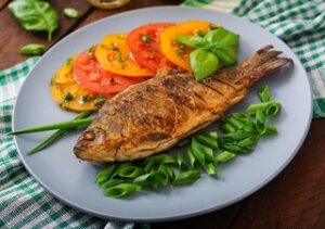 Healthy heart food - Nutrient-rich fish rich in omega-3